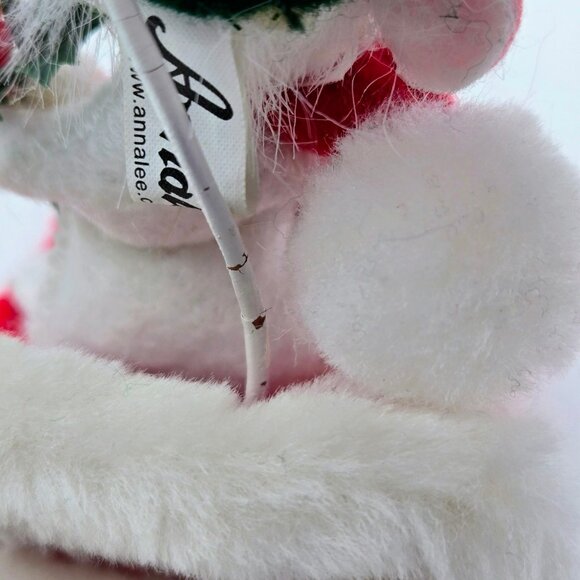 Annalee Christmas Mouse Ornament Santa Stocking Cap Hat 2007 Read - Picture 8 of 11